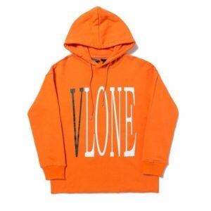 Vlone-Orange -Staple-Hoodie