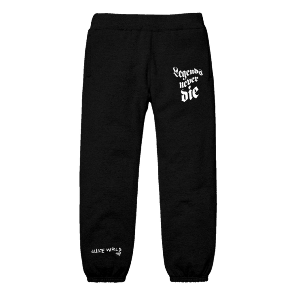 999 Club Juice Wrld 999 Sweatpants Black