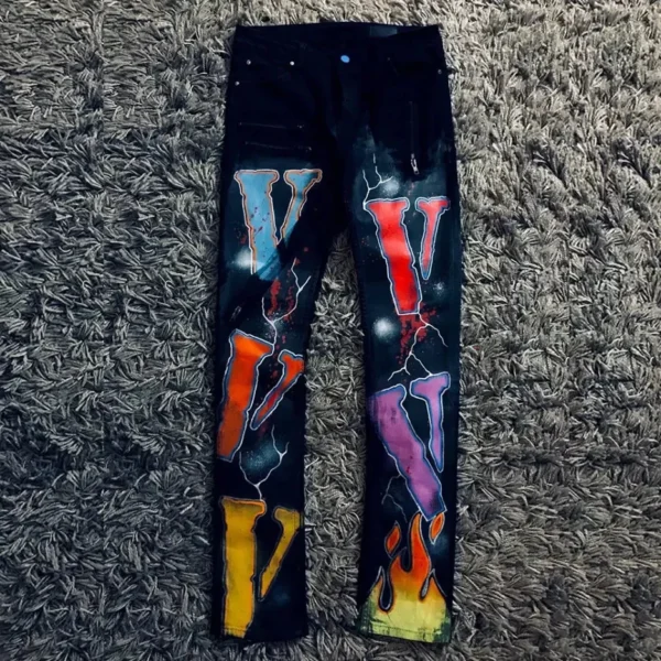 VLONE Light Sutfin V Printed Pants