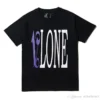 Vlone X Palm Angels T shirt Purple black